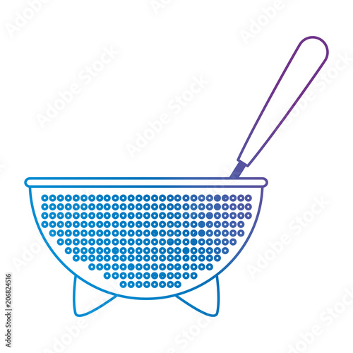 kitchen colander and ladle vector illustration design