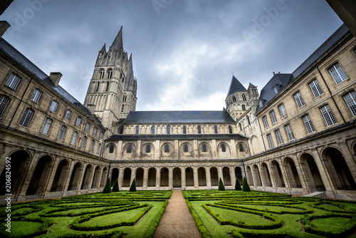 Reims: Abbaye aux Hommes, Champagne, France photo