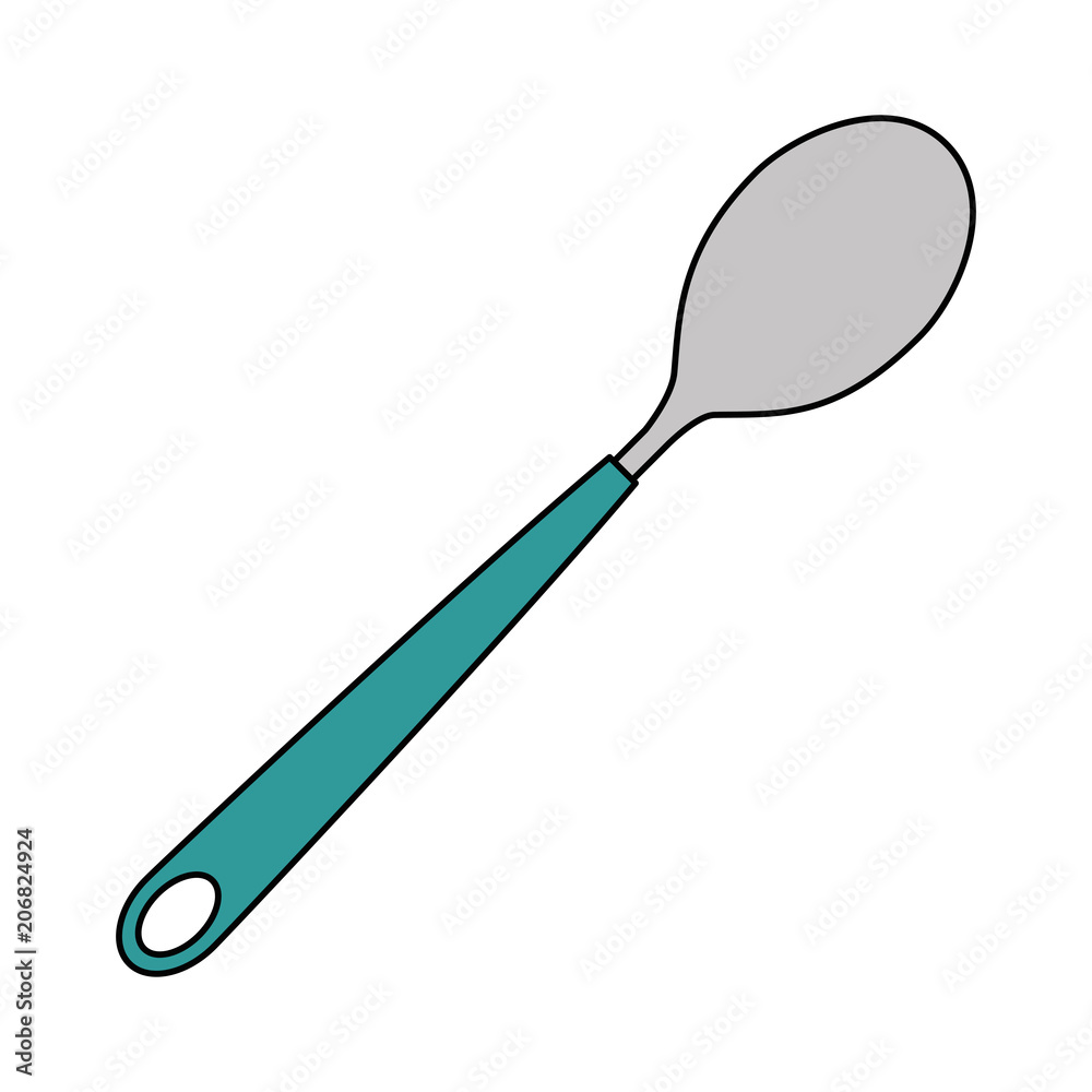 spoon cutlery tool icon vector illustration design spoon cutlery tool icon vector illustration design