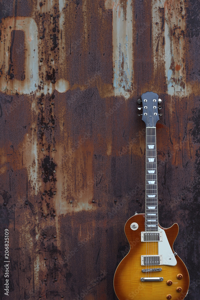 Naklejka premium Gitara elektryczna