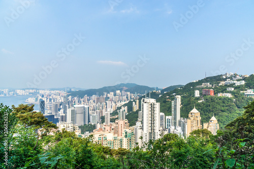 Photography hongkong city skyline