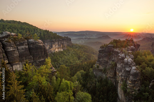 Heringstein zur Sonnenaufgang