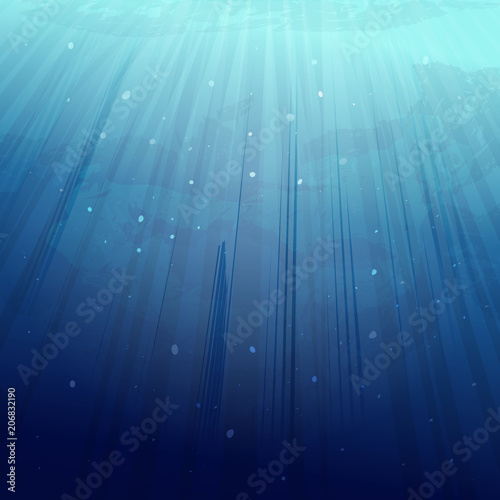 Dolphin underwater