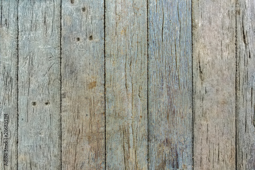 Old wooden railway sleepers background , vintage surface wood for design.