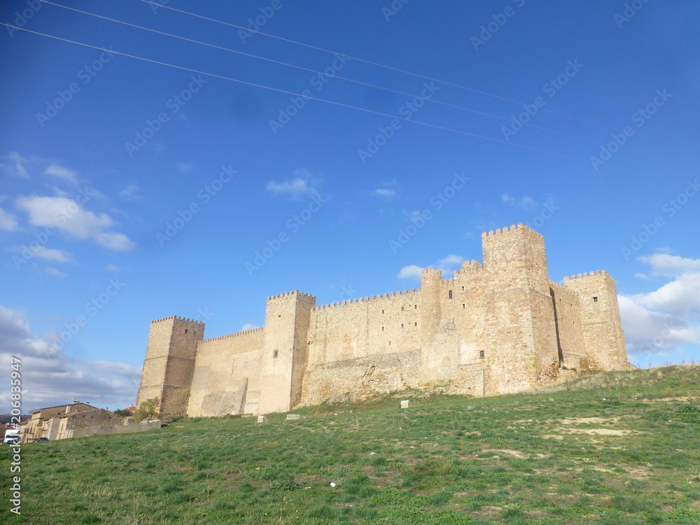 Castillo y Parador nacional de Sigüenza, ciudad de la provincia de Guadalajara, en la comunidad autónoma de Castilla La Mancha, España