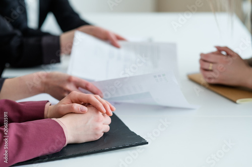 Foto business talks negotiation