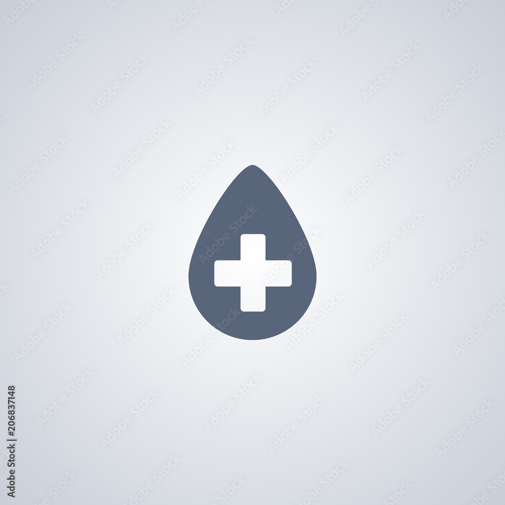Obraz premium Medicine, dose, vector best flat icon