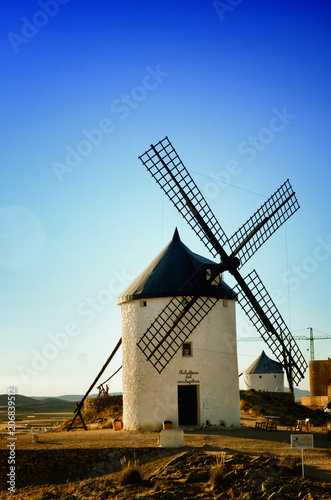 Consuegra is a litle town in the Spanish region of Castilla-La Mancha, famous due to its historical windmills, Caballero del verdegaban is the windmill's name