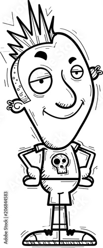 Confident Cartoon Punk