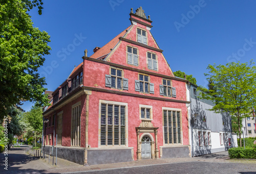 Historic Fruhherrenhaus building in the center of Herford, Germany