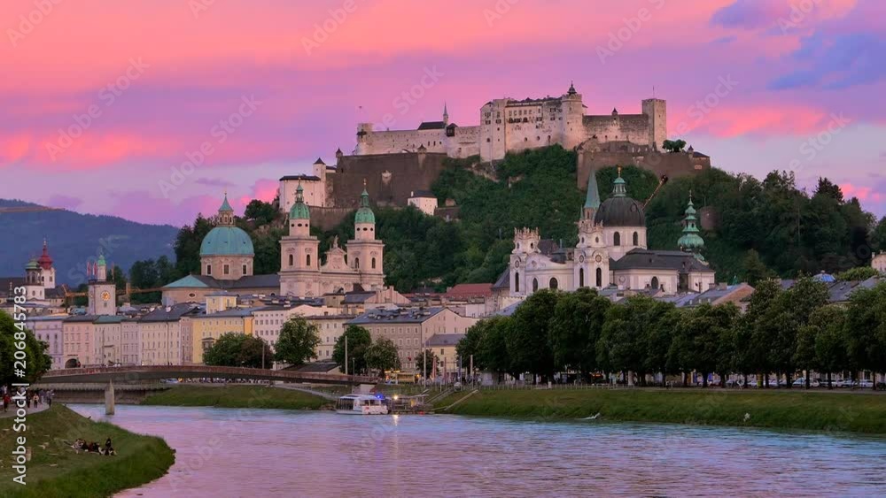 Historic town centre of Salzburg, Austria Historic town centre of Salzburg, Austria