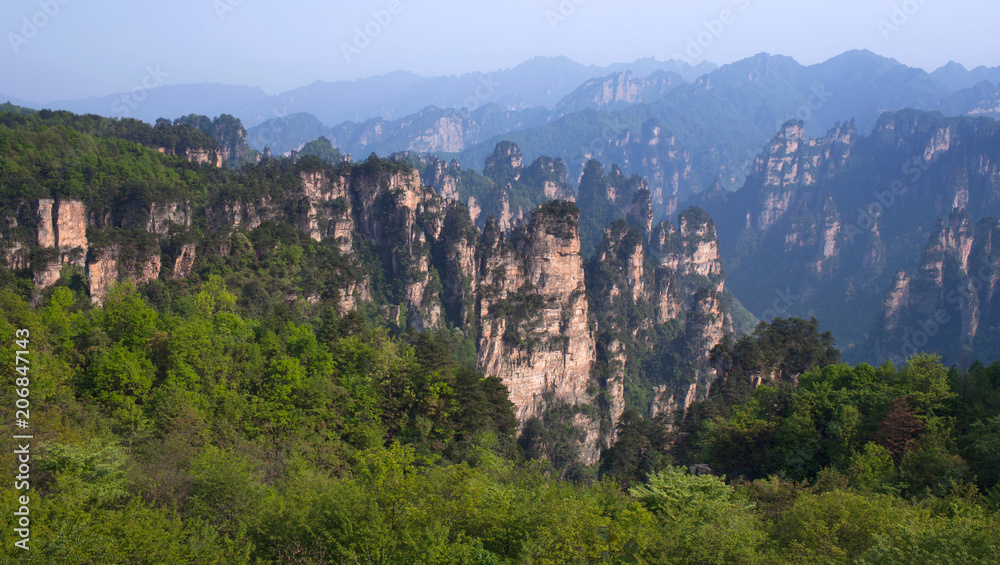 Fototapeta premium Zhangjiajie National Forest Park in Hunan Province, China