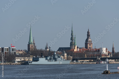 Riga über der Düna
