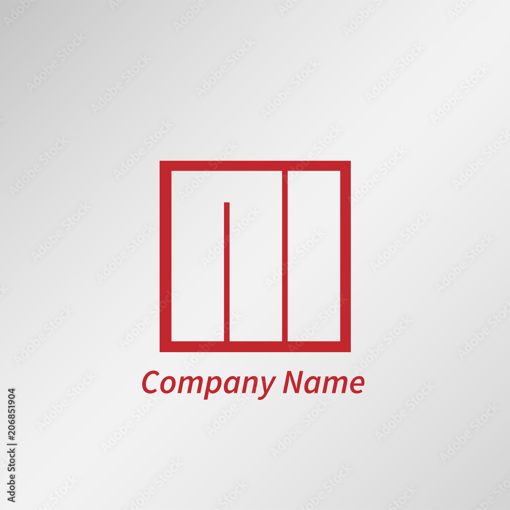 Initial Letter NL Logo Template Vector Design