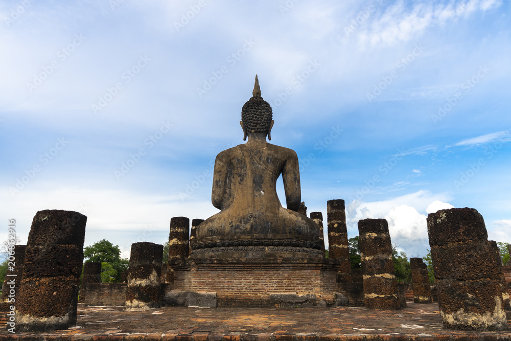 Buddha statue in Sukhothai Historical Park