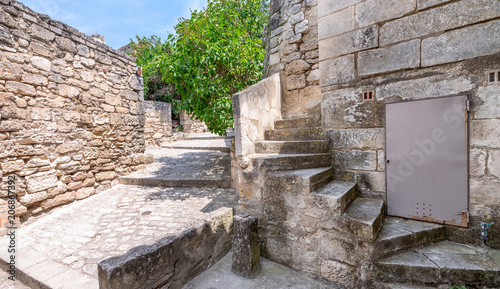 Fototapeta Naklejka Na Ścianę i Meble -  Beautiful medieval streets of small town in summer season