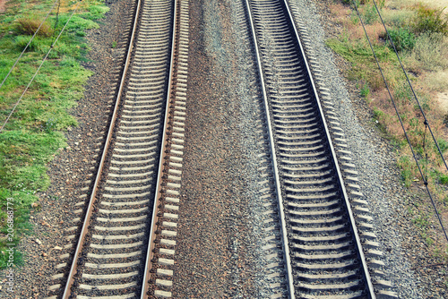 Two track railway