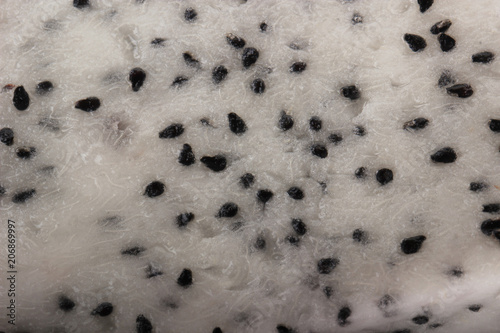 cuted white pitahaya  background