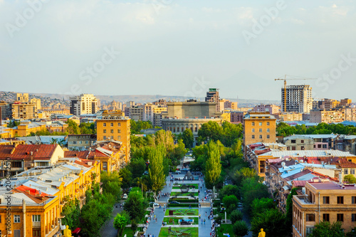 Yerevan skyline, Armenia photo