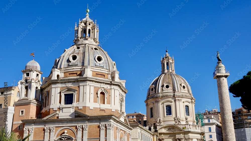 Santa Maria di Loreto und Santissimo Nome di Maria al Foro Traiano
