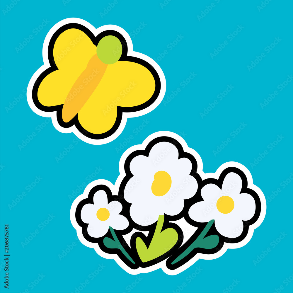 Vector Cartoon Romantic Love Sign Vector Cartoon Romantic Love Sign