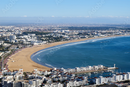 Agadir Strand und Atlantikküste
