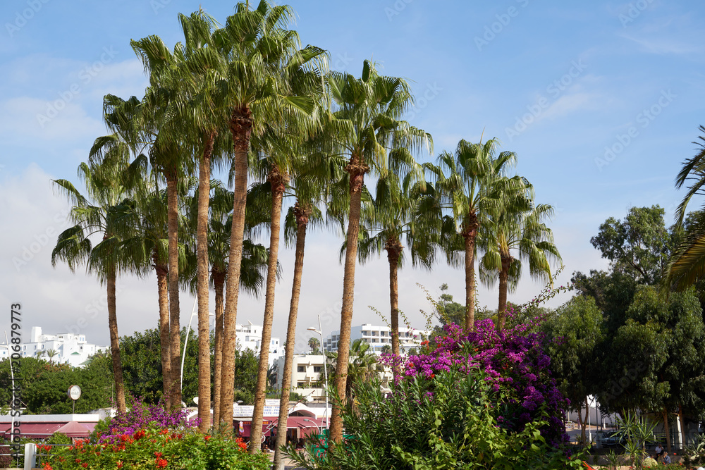 Die Stadt Agadir in Marokko