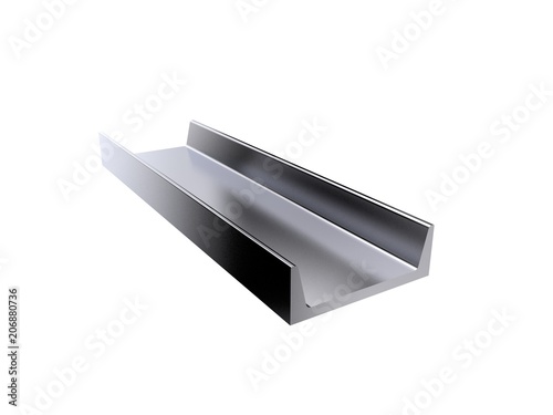 Metal profile channel. Isol...