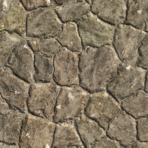 Stone wall texture. Seamles...