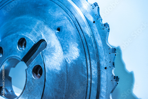 A large milling cutter. met...