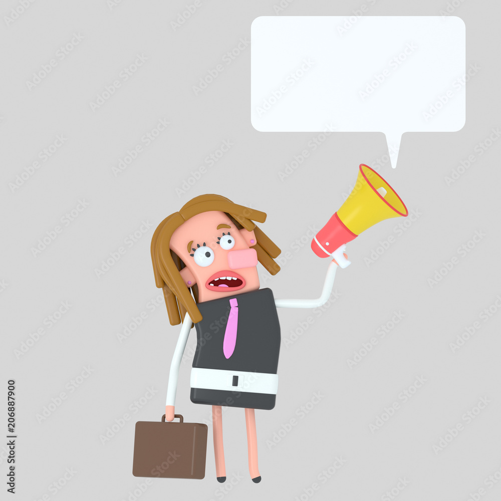 Business girl talking on a megaphone.
Isolate. Easy automatic vectorization. Easy background remove. Easy color change. Easy combine. 4000x4000 - 300DPI For custom illustration contact me. Business girl talking on a megaphone.
Isolate. Easy automatic vectorization. Easy background remove. Easy color change. Easy combine. 4000x4000 - 300DPI For custom illustration contact me.