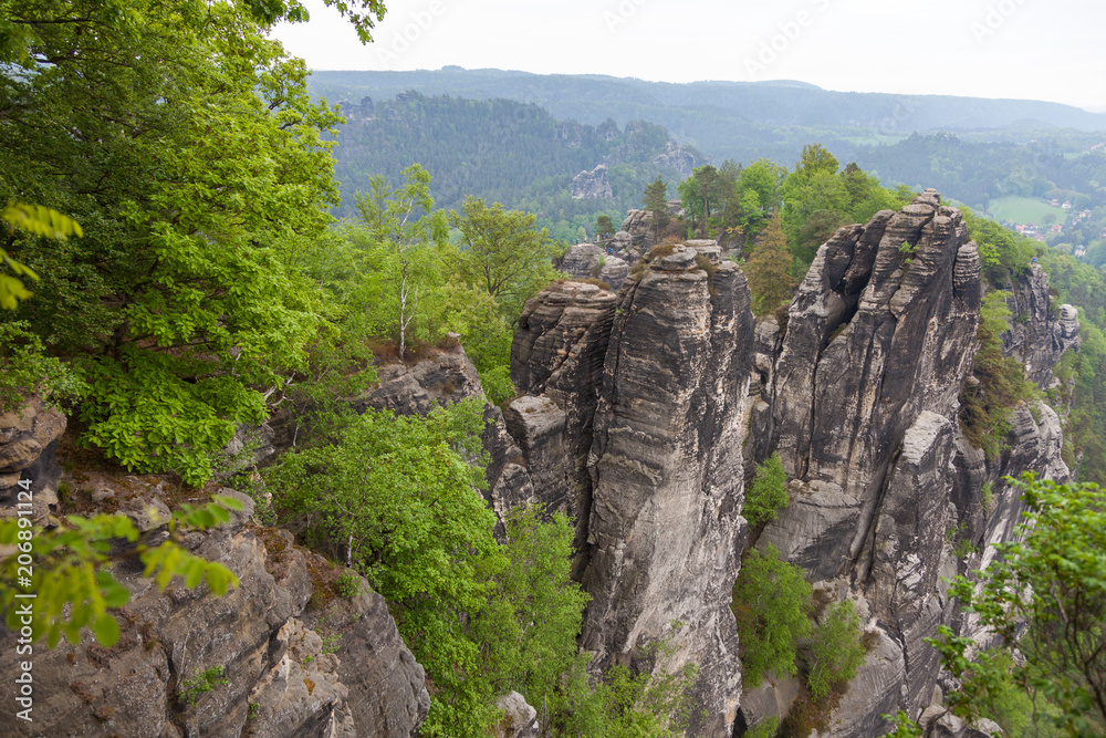 Saxon Switzerland National Park.  Is a National Park in the German Free State of Saxony, near the Saxon capital Dresden.