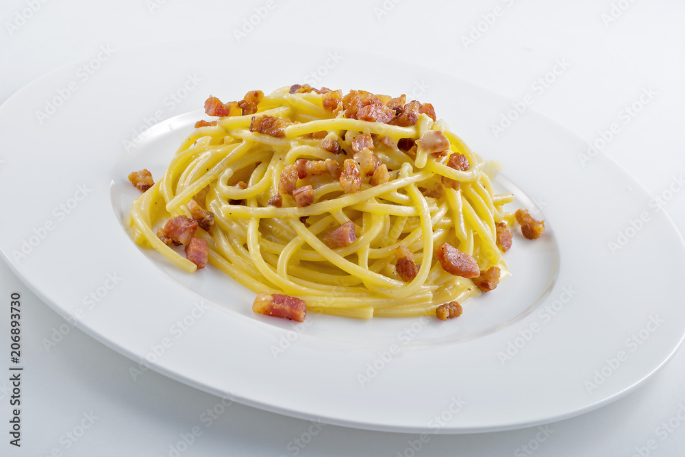 Pasta dish Spaghetti carbonara