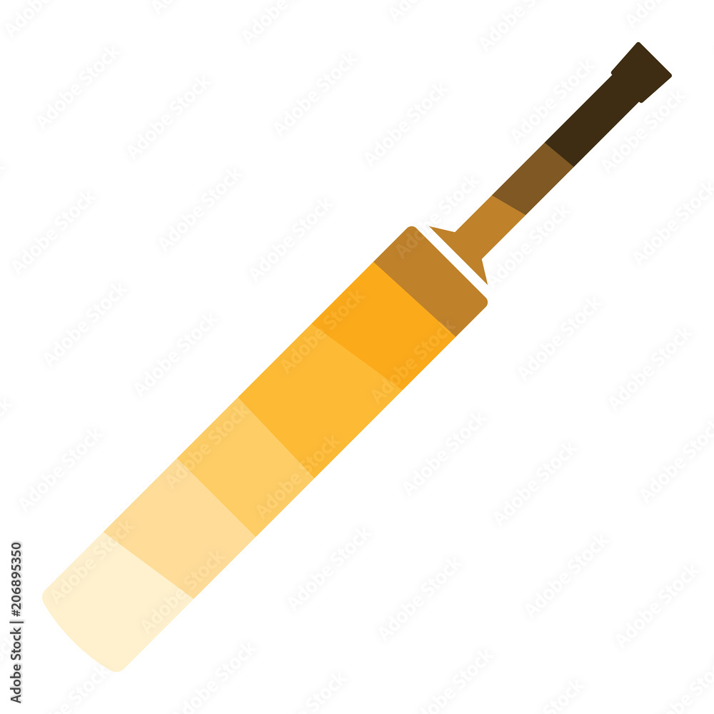 Cricket bat icon
