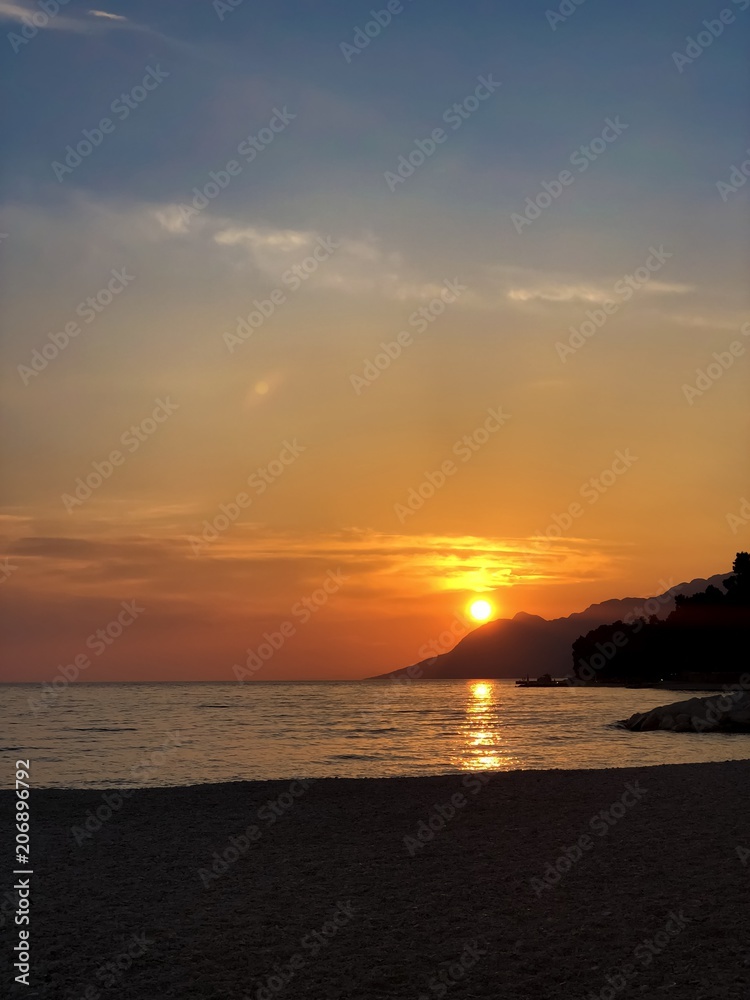 Sunset in Croatia 