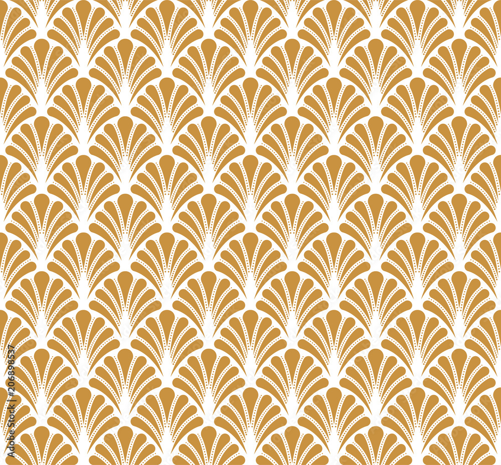Abstract Seamless Art Deco Pattern. Stylish antique background.