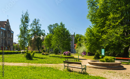 Restored Park on the street