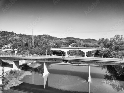 Bridge on Serchio river photo