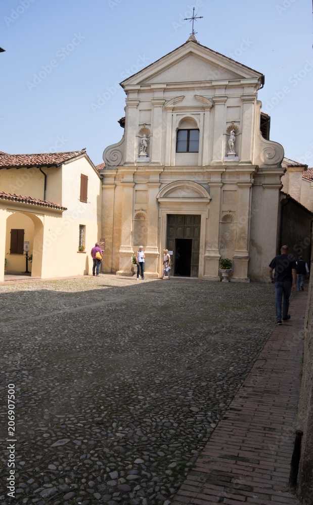 Sabbioneta, in provincia di Mantova, Lombardia. La Chiesa di San Rocco.