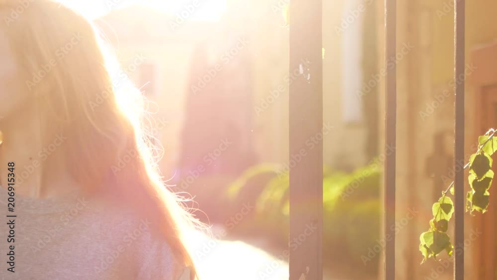 Close up portrait of beautiful young woman. wind blowing hair. Close up portrait of beautiful young woman. wind blowing hair.