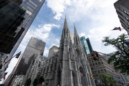 Canvas Print St. Patrick's Cathedral in New York