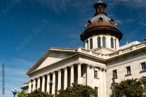 Ornate Architecture at the South Carolina State House in Columbia photo