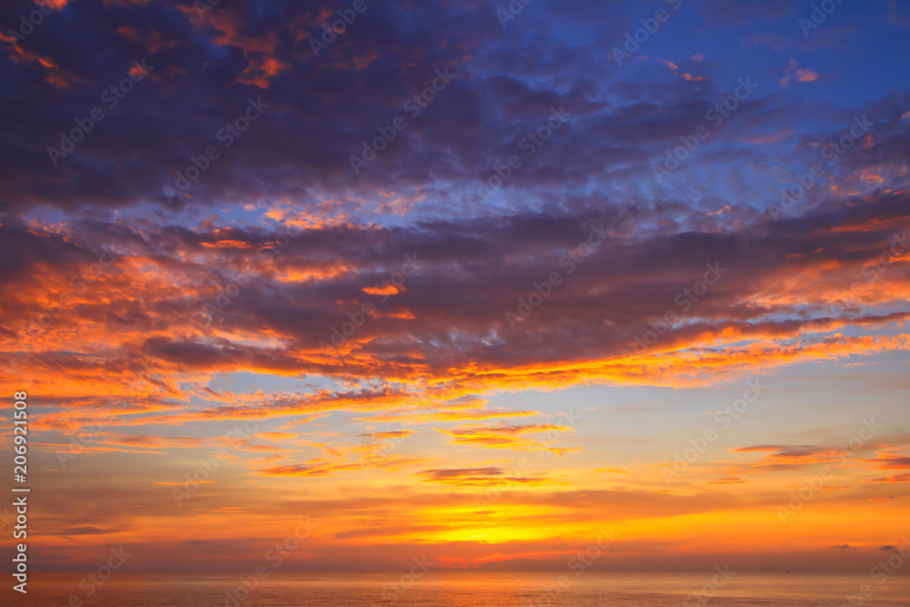 Beautiful sky on twilight time for background Beautiful sky on twilight time for background