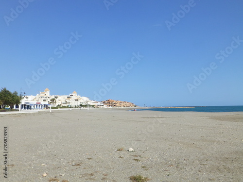 Puerto de Almerimar   Ensenada San Miguel  poblacion  situada en El Ejido  Almeria   Andalucia  Espa  a 