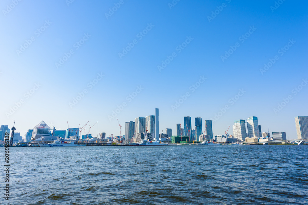 晴海エリアの風景 Landscape of Tokyo city