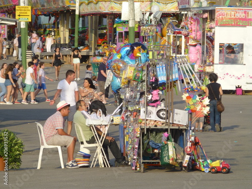 Feria de Archidona, pueblo de Málaga, en la comunidad autónoma de Andalucía (España) © VEOy.com