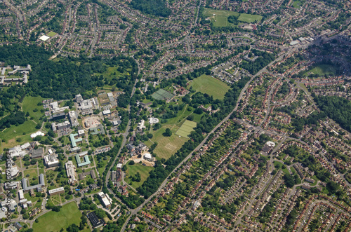 Reading University - aerial view