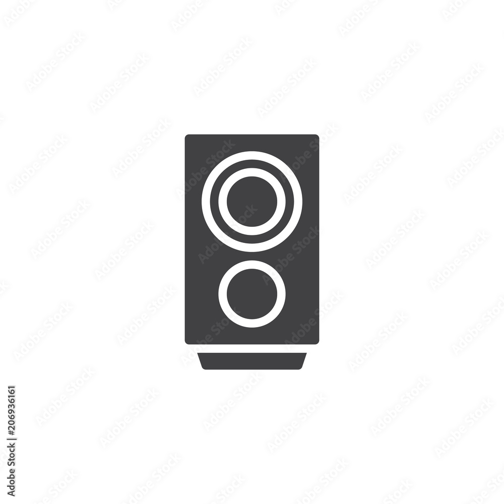 Audio speaker vector icon. filled flat sign for mobile concept and web design. Loudspeaker simple solid icon. Symbol, logo illustration. Pixel perfect vector graphics Audio speaker vector icon. filled flat sign for mobile concept and web design. Loudspeaker simple solid icon. Symbol, logo illustration. Pixel perfect vector graphics