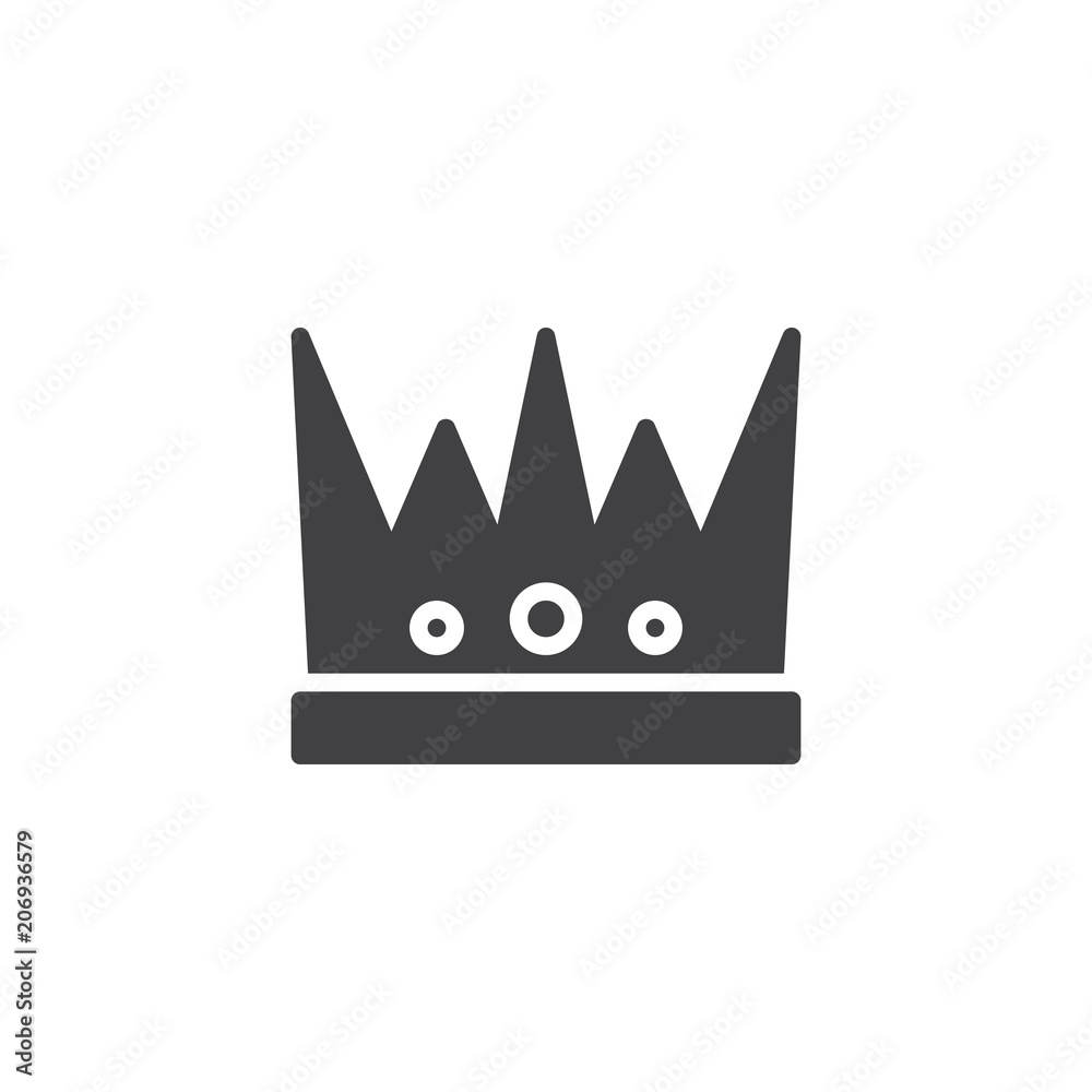 Royal crown vector icon. filled flat sign for mobile concept and web design. King Crown solid icon. Symbol, logo illustration. Pixel perfect vector graphics Royal crown vector icon. filled flat sign for mobile concept and web design. King Crown solid icon. Symbol, logo illustration. Pixel perfect vector graphics