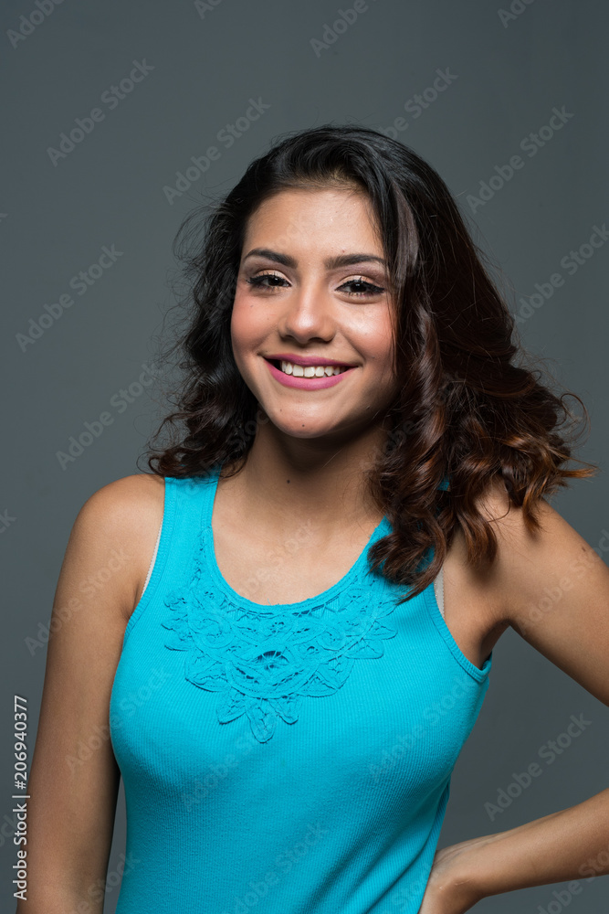Teen Hispanic Female Model